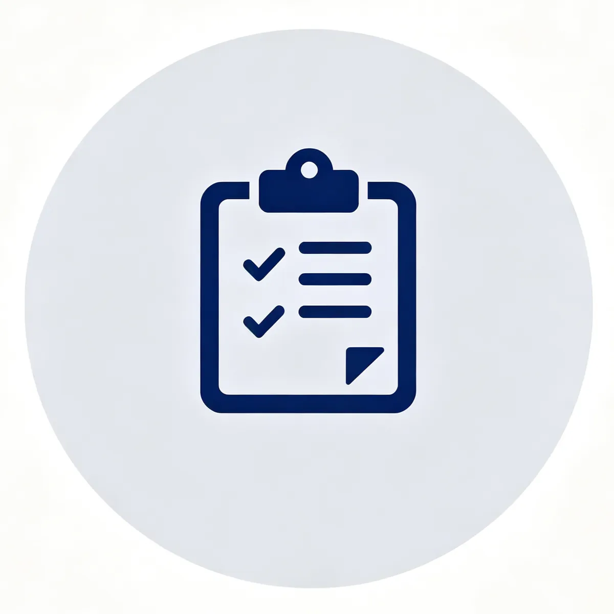 Quality checklist icon